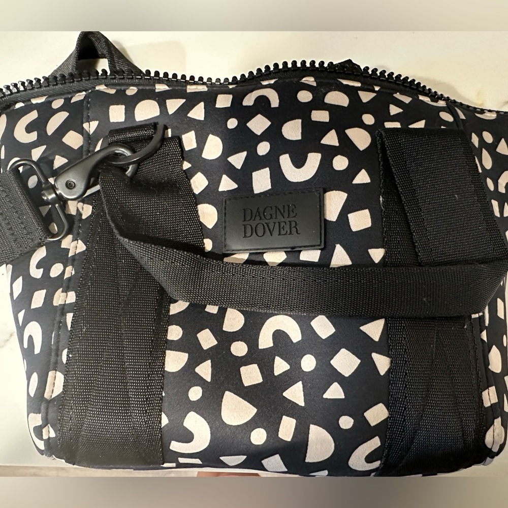 Dagne Dover landon carryall xsmall bag - black and white